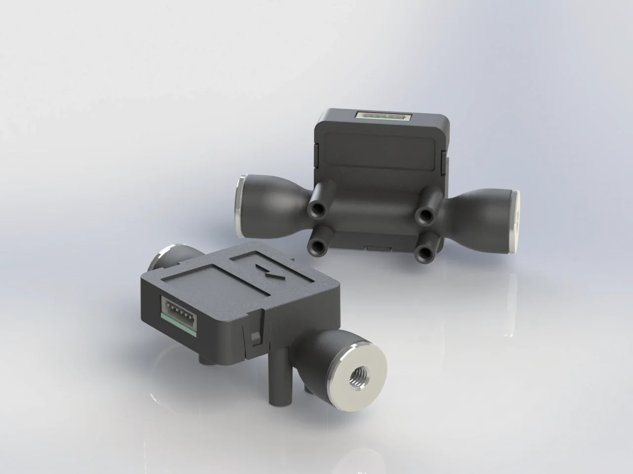 5K Series Medium Flow Mass Flow Sensors, view 2